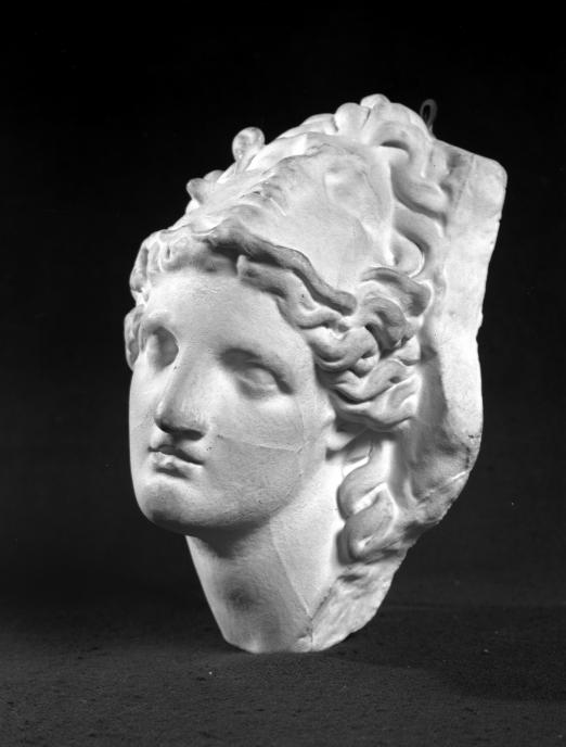 Athene mit Medusenmaske auf dem Helm