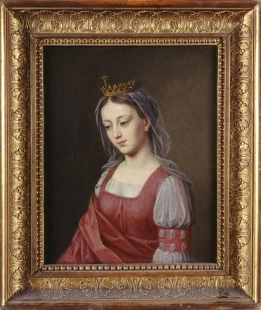 Ölbild "Heilige Elisabeth" von Weygandt