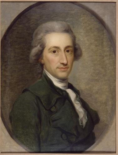 Darbes Porträt von Goethe
