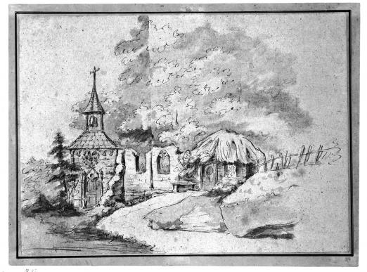 Zeichnung vom Luisenkloster