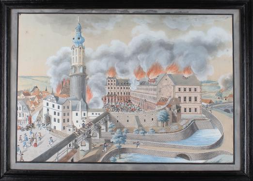 Das brennende Schloss (1774)