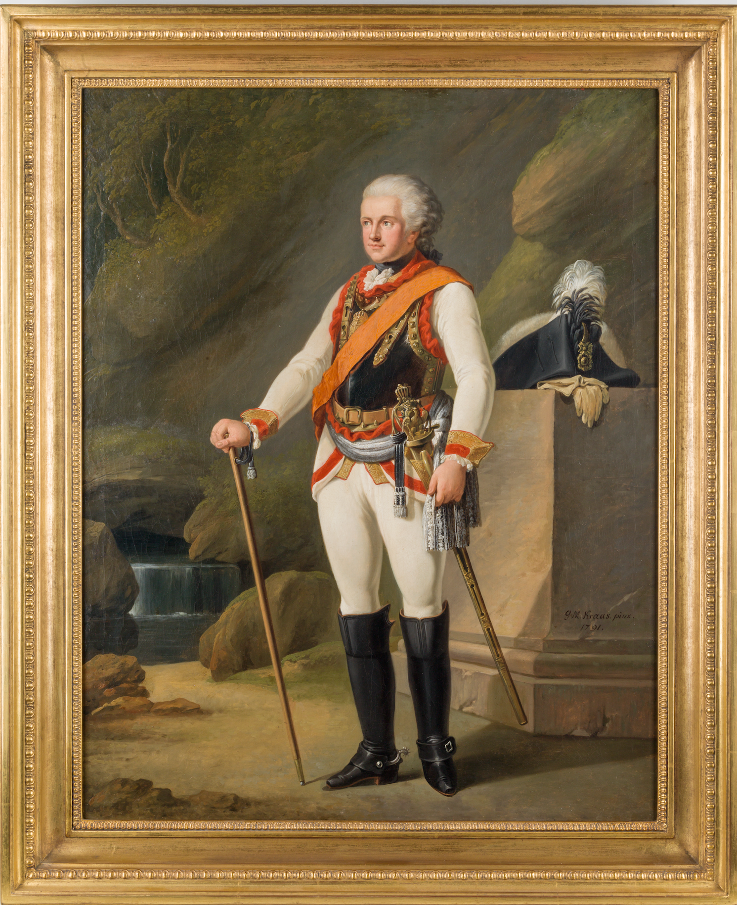 Porträt Carl August von 1791