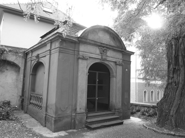 Das Kassengewölbe auf dem Jakobsfriedhof